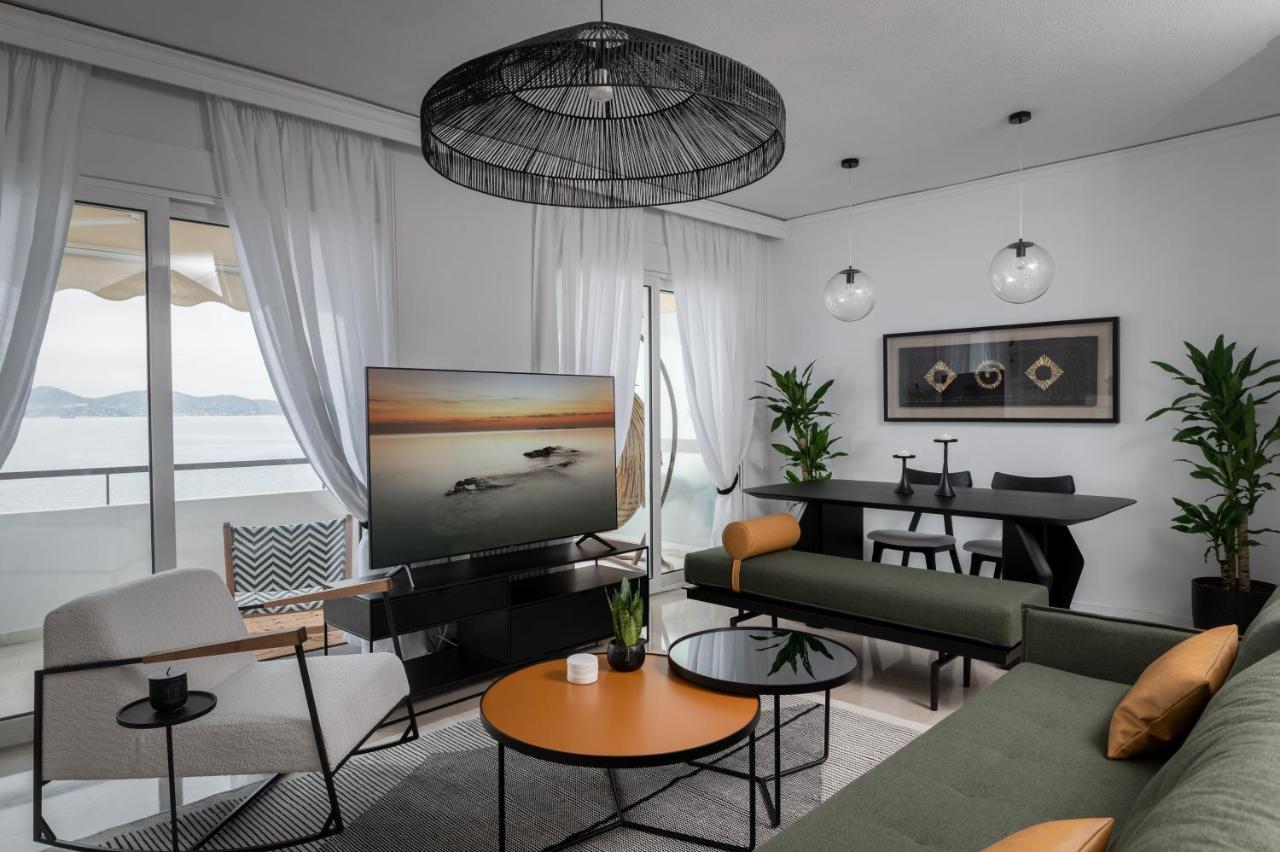 Blue Chill Paradise Seaview Suite W/ Kingbed ピレウス エクステリア 写真